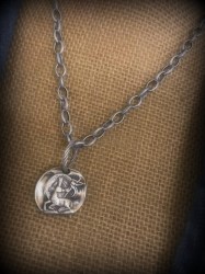Lamb of God on Pewter Chain